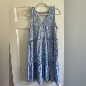 Lilly Pulitzer Lorina Swing Dress - Blue Peri The Turtle Package Small